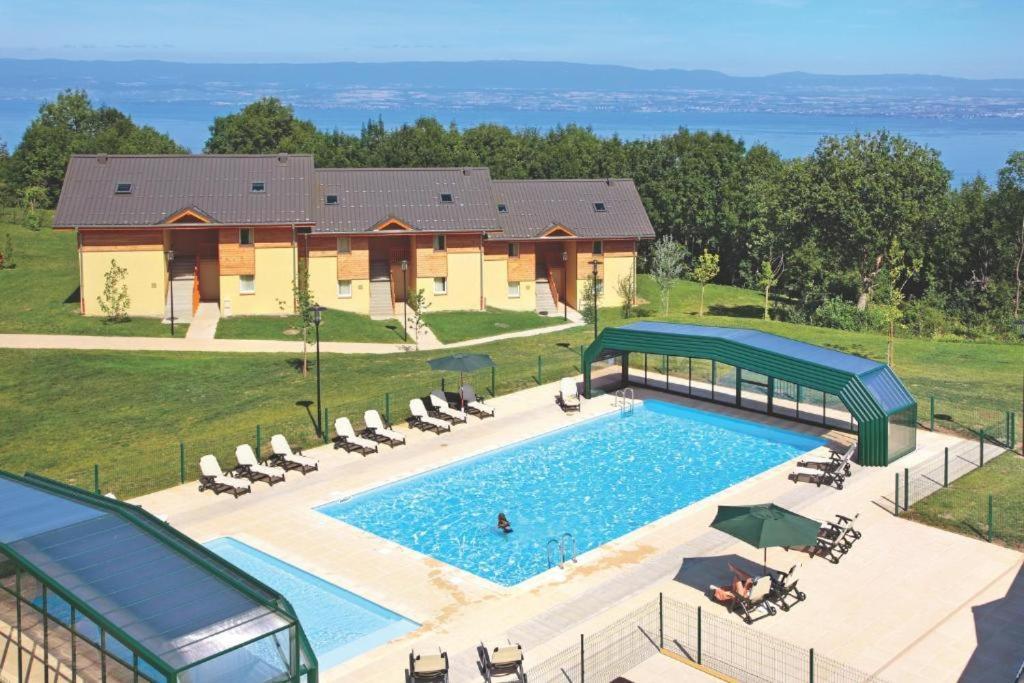 Le Garden - Ski - Vue Lac - Piscine - Parking - Evian - Thonon - Lugrin Exteriör bild